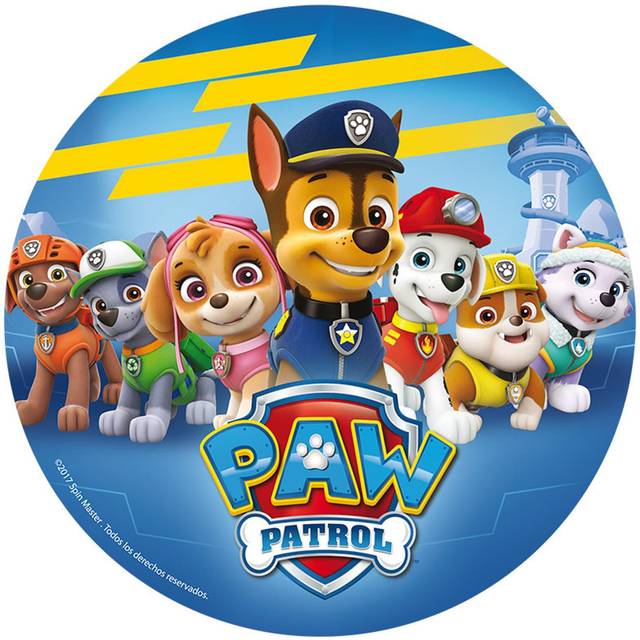 Kakepynt paw patrol