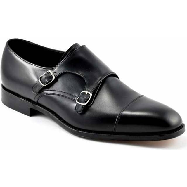 Loake 1880 Cannon Monkstrap Black