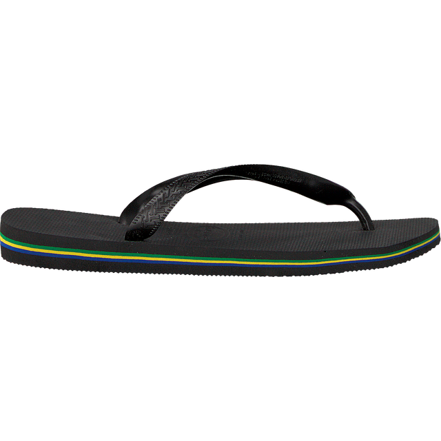 Havaianas Brasil Logo Black Black Black