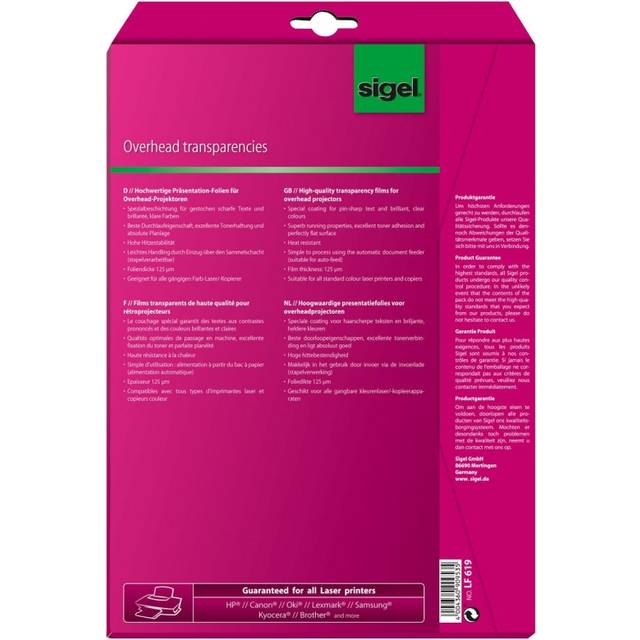 Sigel Colour Laser Film - bild 2