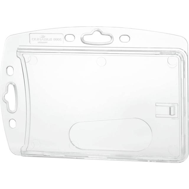 Durable Enclosed Proximity Card Holder for 1 ID Card