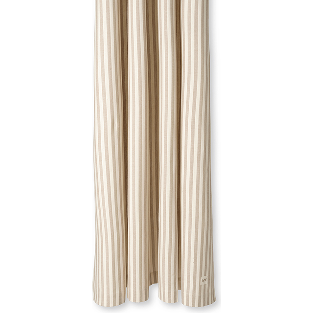 ferm LIVING Chambray Shower Curtain Sand Off White
