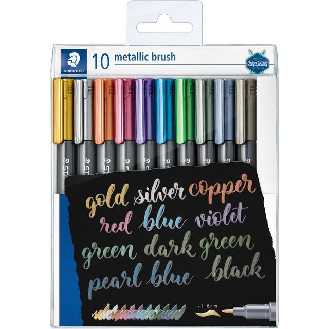 Staedtler 8321 Metallic Brush 10-pack