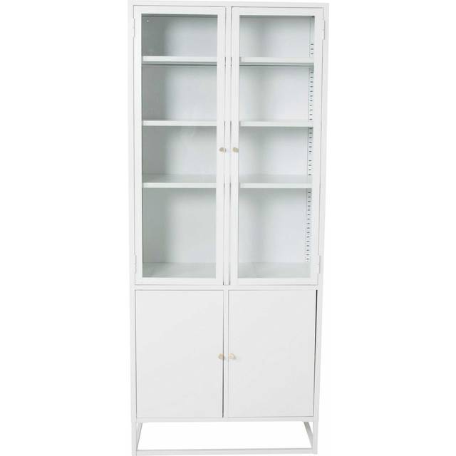 Venture Design Bakal White Vitrineskap 80x190cm