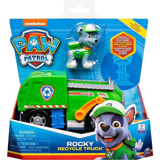 Spin Master Paw Patrol Grunnleggende kjøretøy Rocky