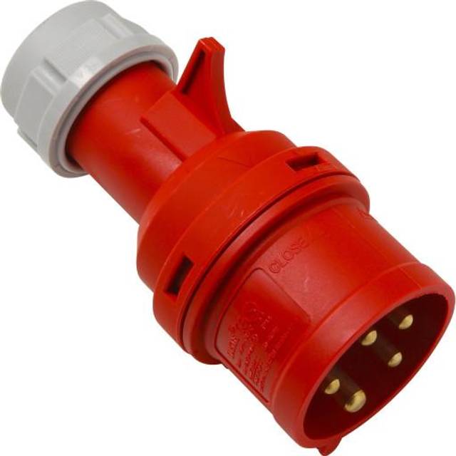 GN Belysning Støpsel 16A 400V 6H IP44