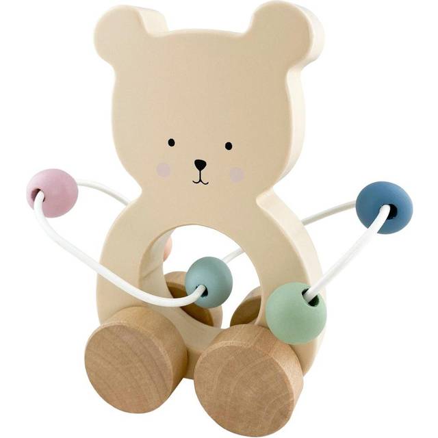 Jabadabado Rulldjur Teddy med Kulram