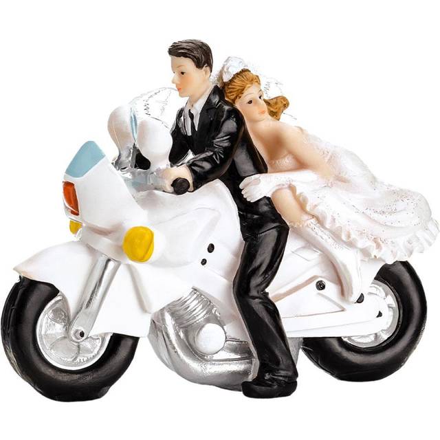 PartyDeco Newlyweds Motorcycle