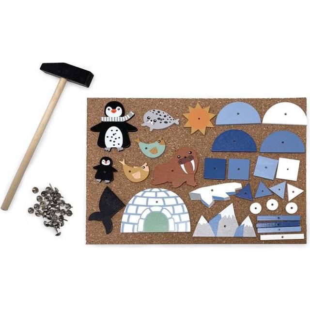 Magni hammermosaik, polarmotiver
