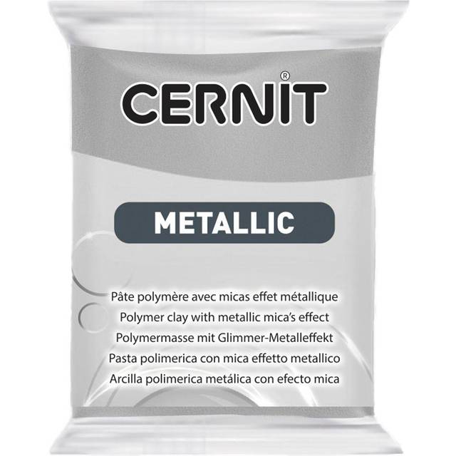 Cernit Metallic Sølv