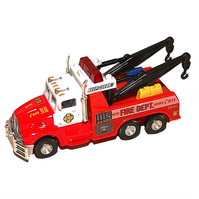 Bull Speed Car Action Cars Bärgningsbil med Pullback Motor 12 cm 41725