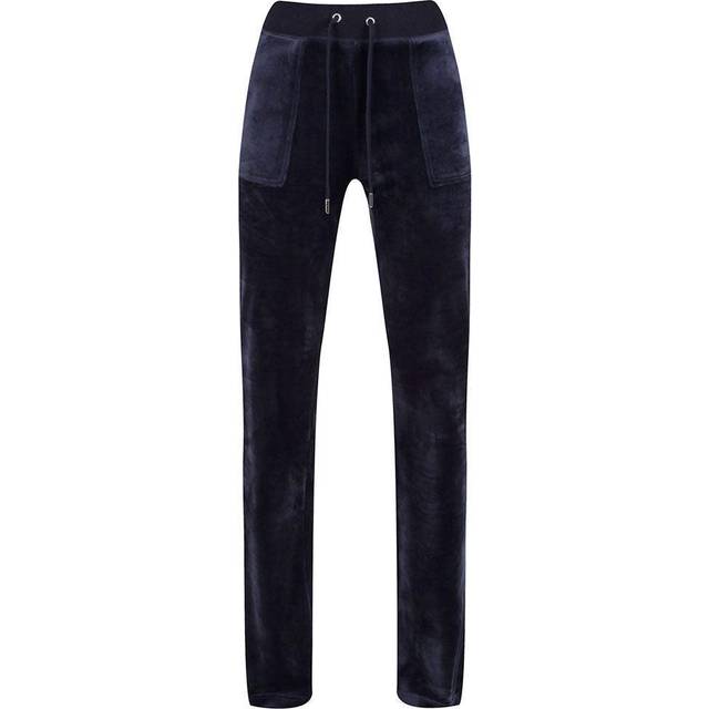 Juicy Couture Classic Velour Del Ray Pant - Night Sky