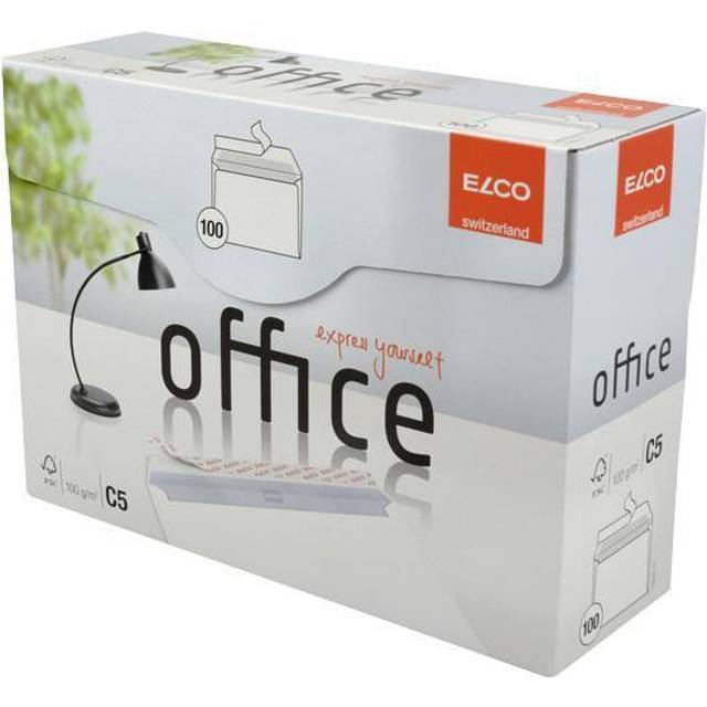 Elco Office C5 162 x 229 mm Hvit 100 Stykker