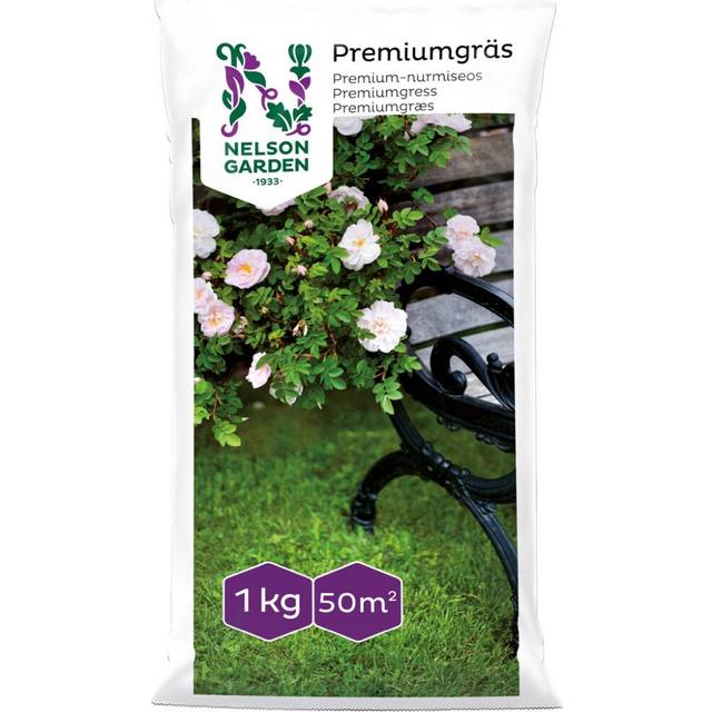 Nelson Garden Premiumgräs 1kg 50m²