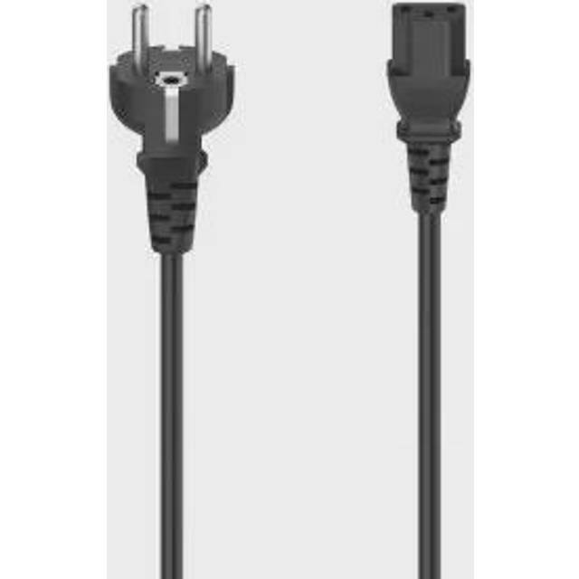 Hama Strømkabel 1.5m Svart