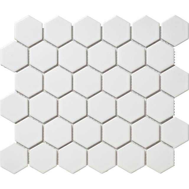 Cello Mosaik Hexagon white Matt 28.1x32.5cm