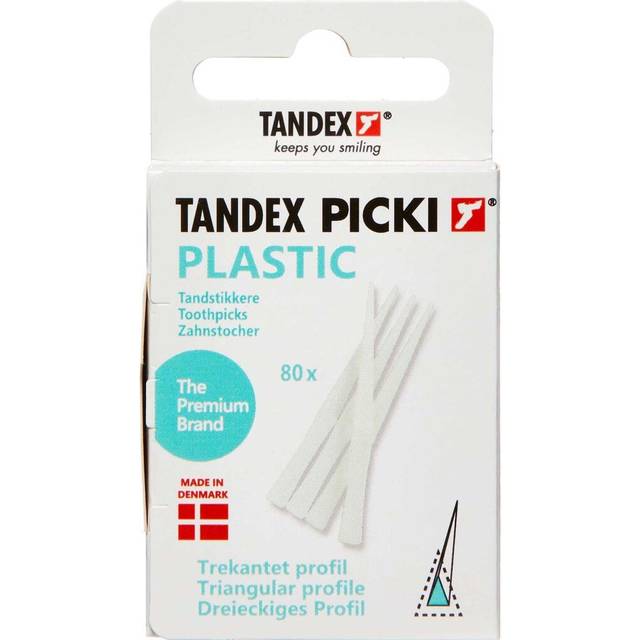 Tandex Plasttannstikkere 80 Stk