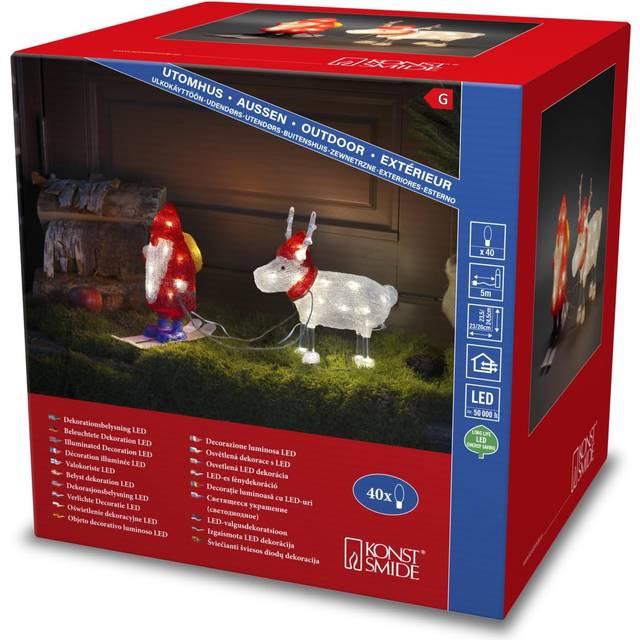 Konstsmide Santa & Reindeer - bild 4