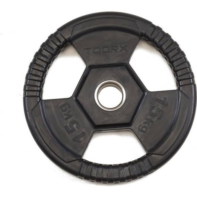 Toorx Gummi Vektskive 15 kg Ø25