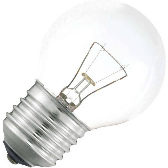 Glød Glöd Glødepære Krone 150lm E27 15W