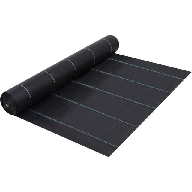 vidaXL Black Ground Barrier