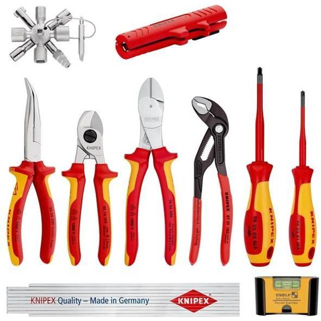 Knipex Extension Set Electro 1 - Værktøjssæt Krympetang