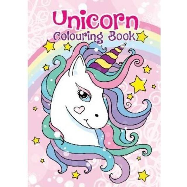 Hobby2you Målarbok A4 Unicorn.2 16 sidor