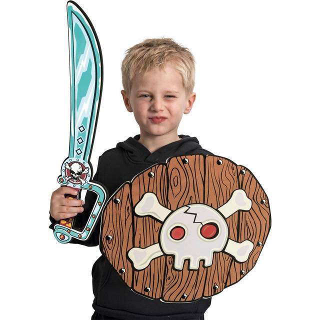 Kiddy Pirat Sværd & Skjold Leksaksvapen