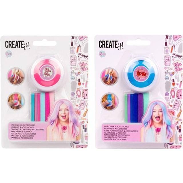 Create It! Hårstrikker Og Hårkritt