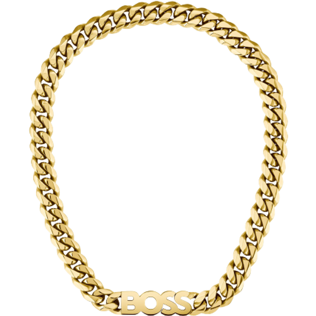 HUGO BOSS Men's Curb Chain - Gold