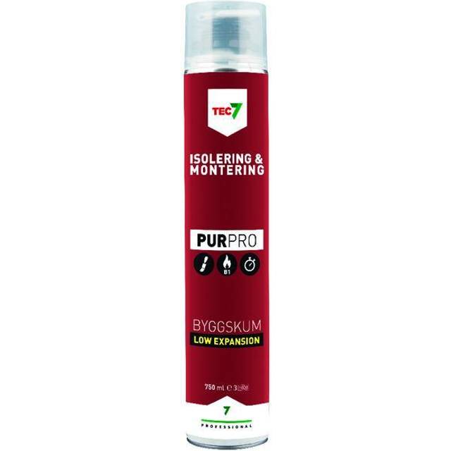 Tec7 Byggskum Pur Pro 750 ml 1st