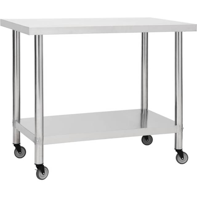 vidaXL Kjøkkenbord