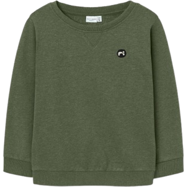 Name It Collegegenser NkmVimo LS Sweat Bru - Rifle Green