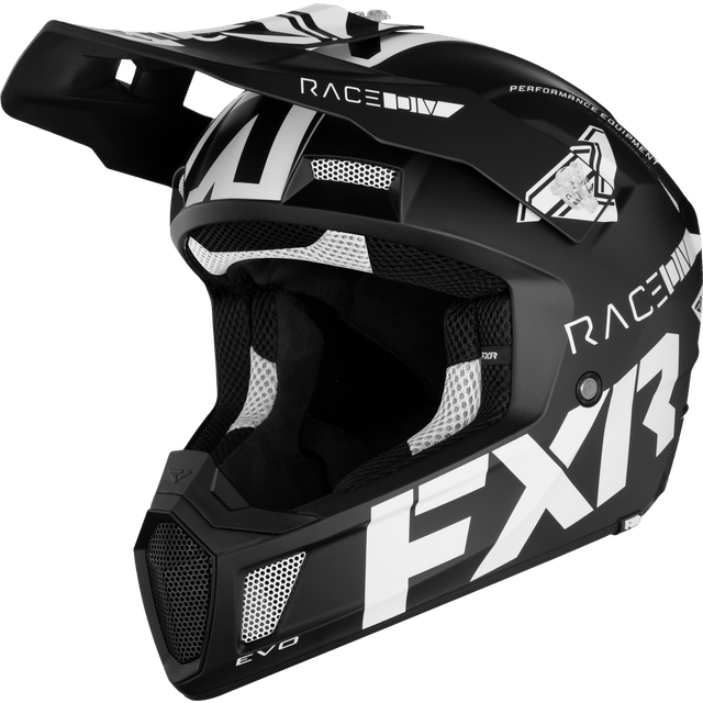 FXR Crosshjelm Clutch Evo Hvit