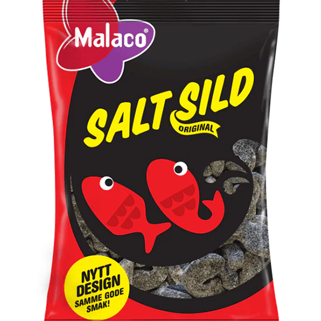 Malaco Salt Sild 100G 16 100g 1pakk
