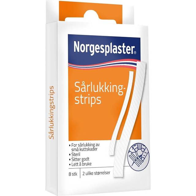 Norgesplaster Sårlukkingsstrips 8-pack