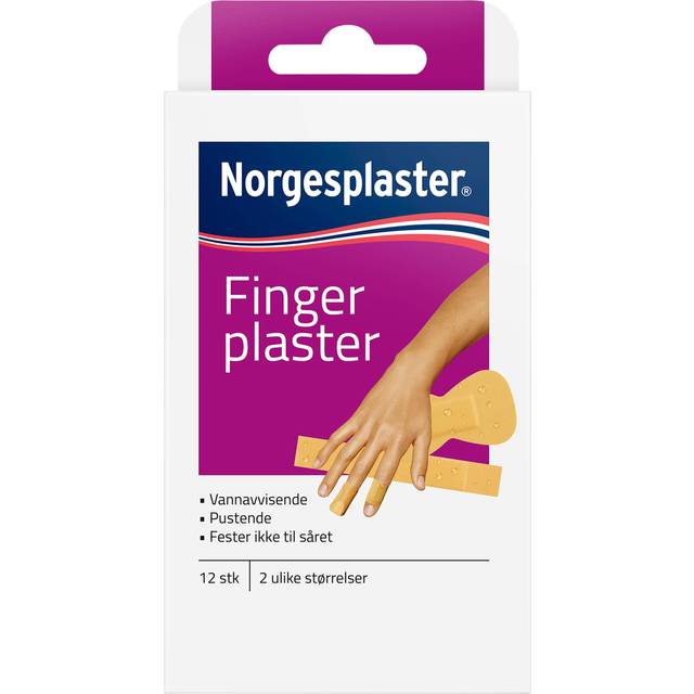 Norgesplaster Finger Plaster 12-pack