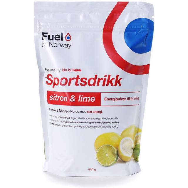 Fuel Of Norway Of Norway Sitron Lime 500gr Sportsdrikk pulver