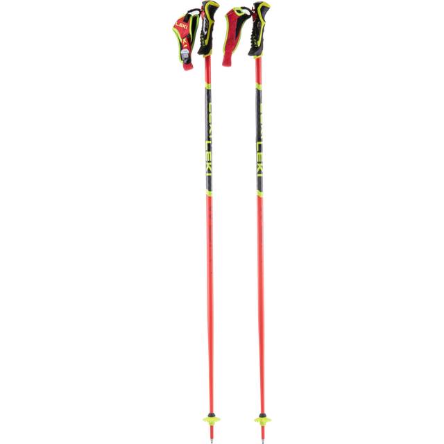 Leki WCR TBS SL 3D, Skistave, rød Rød 120cm
