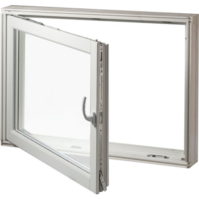 Uldal 1280957 Fast vindu 3-glassvindu Høyde 99cm