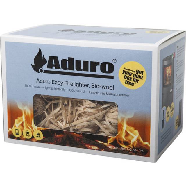 Aduro Easy Firelighter Bio-wool 48-pack