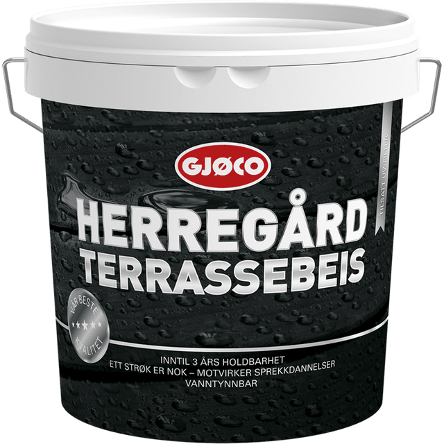 Gjøco Manor Terrace Lasurmaling Transparent 9L