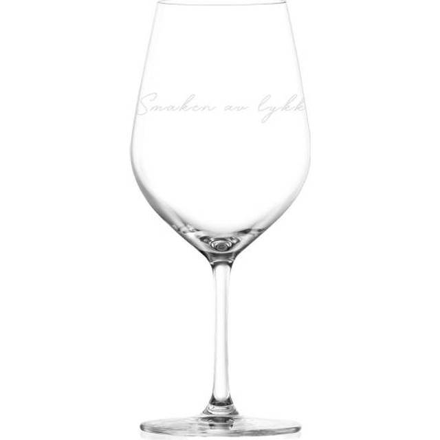 Lykketegning Lykketegning Rødvinsglass 62,5 Rødvingsglass, Hvitvinsglass 62cl
