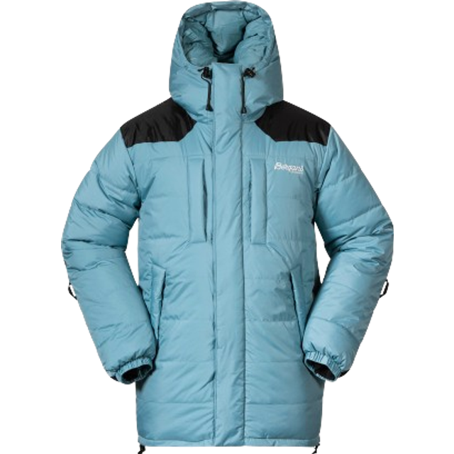 Bergans Expedition Down Unisex Parka - Ocean Blue/Black