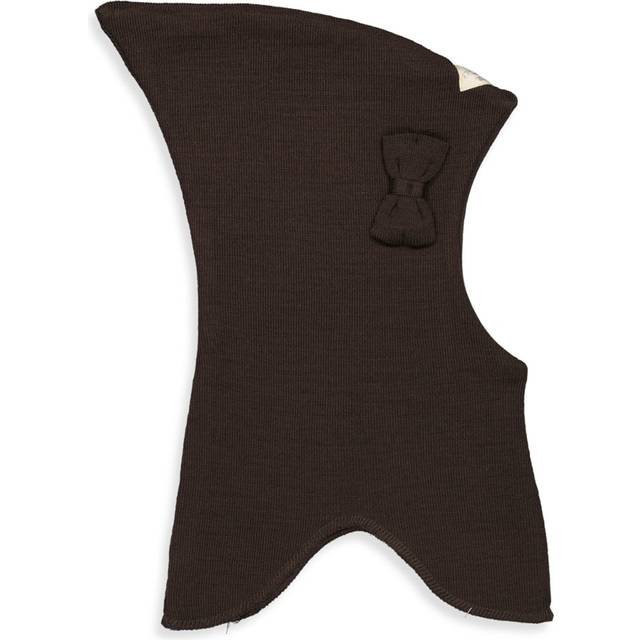 Racing Kids Nisse Elefantlue Med Bue Dark Plum Brown - Brun M Sløyfe