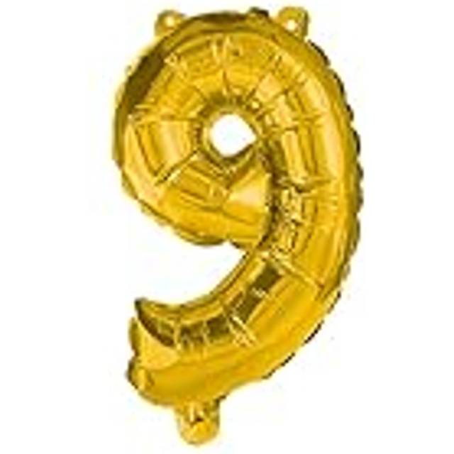 Procos Decorata Party Folieballong 85 cm No 9 Gull