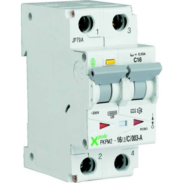 Eaton Jordfeilautomat Xpole PKPM2-16/2/C/003-A