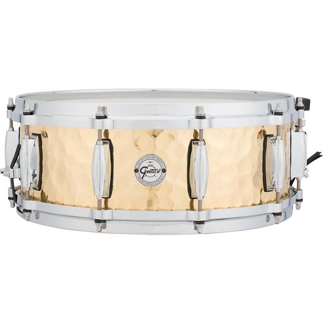 Gretsch Full Range 14 x 5 Hammered Brass Snare Drum