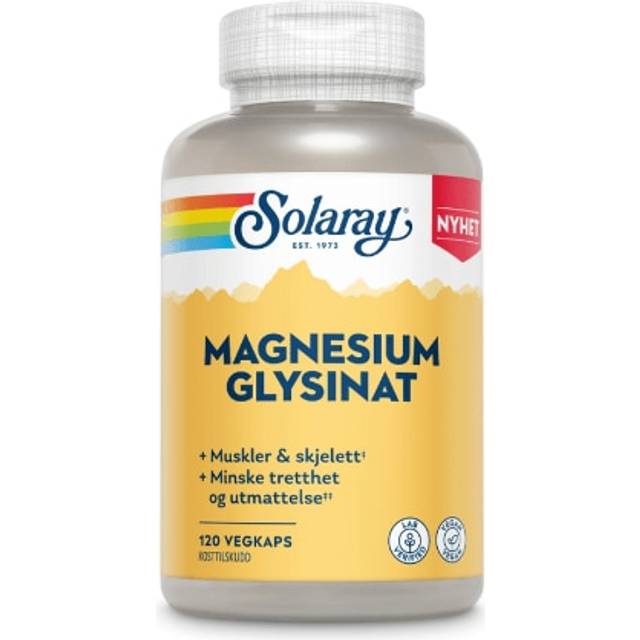 Solaray Magnesium Glysinat 120 st
