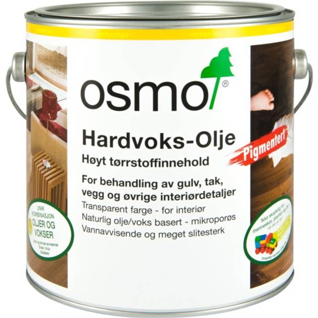 Osmo pigmentert 3041 dekker Hardvoksolje 2.5L